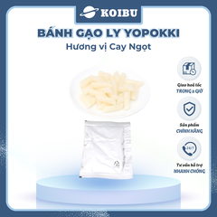 YOUNG POONG - Bánh gạo ly Yopokki hương vị Cay Ngọt, Bánh gạo cay ngọt Yopokki ly, Bánh gạo Hàn Quốc - 120g/ly - 00870