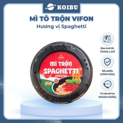 VIFON - Mì tô trộn Vifon hương vị Spaghetti, Mì trộn Vifon Spaghetti, Vifon tô mì Spaghetti trộn - 105g/tô - 00532