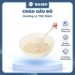 ASIAFOODS - Cháo Gấu Đỏ hương vị Thịt bằm, Cháo Thịt bằm Gấu Đỏ, Cháo gói ăn liền Gấu Đỏ vị Thịt bằm - 50g/gói - 00339
