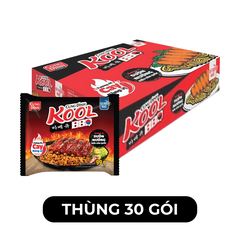 AFOTECH - Mì trộn Cung Đình Kool BBQ gói Sườn nướng kiểu Hàn Quốc, Mì trộn BBQ Cung Đình Kool - 99g/gói - 00512