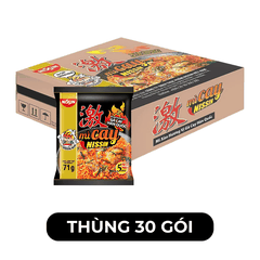 NISSIN - Mì xào cay Nissin Gà cay Hàn Quốc, Mì xào cay Gà cay Hàn Quốc, Mì xào Nissin Gà cay Hàn Quốc - 71g/gói - 00368