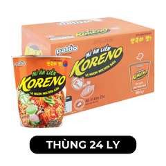 PALDO - Mì ly Koreno vị Kim chi, Mì ly Kim chi Hàn Quốc Koreno, Koreno mì ly Kim chi - 65g/ly - 00187