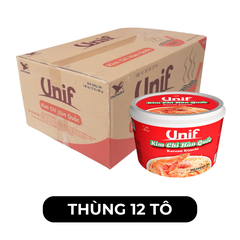 UNI-PRESIDENT - Mì tô Unif hương vị Kim chi Hàn Quốc, Mì Unif tô kim chi, Unif mì tô kim chi Hàn Quốc - 85g/tô - 00172