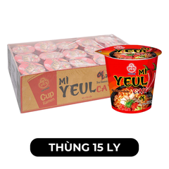 OTTOGI - Mì ly Ottogi hương vị Yeul cay, Ottogi mì ly ăn liền, Mì ly Hàn Quốc Otogi ly, Mì Yeul cay - 62g/ly - 00245