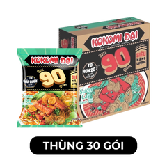 MASAN - Mì Kokomi 90 hương vị Sườn cay hành phi, Mì Kokomi 90 Sườn cay hành phi, Mì Kokom Đạii 90 - 90g/gói - 00121