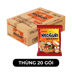NONGSHIM - Mì Neoguri Hải sản cay, Mì Hải sản cay Neoguri Seafood & Spicy, Mì Neguri Hải sản cay - 120g/gói - 00444