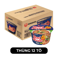 NONGSHIM - Mì tô Nongshim Yukgaejang Cay, Mì tô Yukgaejang Cay Nongshim, Mì Nongshim Yukgaejang tô - 86g/tô - 00435