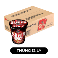 NONGSHIM - Mì ly Nongshim Shin Red Siêu cay, Mì ly Siêu cay Shin Red Nongshim, Mì Shin Red Nongshim ly - 68g/ly - 00437