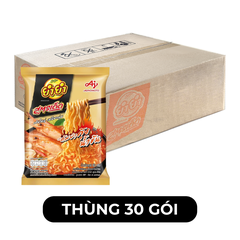 AJINOMOTO - Mì Yum Yum Tom Yum Kung Creamy, Mì Tom Yum Creamy YumYum, Mì Yum Yum Tomyum kem, Mì Ei Ei - 80g/gói - 00558
