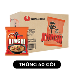 NONGSHIM - Mì Shin Ramyun hương vị Kim chi, Mì Shin kim chi Hàn Quốc, Mì kim chi Shin, Mì Hàn Quốc - 120g/gói - 00460