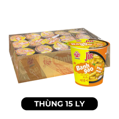OTTOGI - Bánh gạo ly Jin hương vị Phô mai, Bánh gạo phô mai Jin ly, Bánh gạo Hàn Quốc, Bánh gạo Ottogi - 82g/ly - 00564