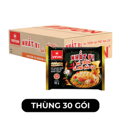 VIFON - Mì trộn Nhất Vị hương vị Gà phô mai cay, Mì Vifon gà phô mai cay, Mì gà phô mai cay Nhất Vị - 60g/gói - 00274
