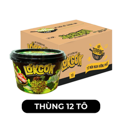 WORLD SPICE - Mì tô trộn LókCók hương vị Bò lá lốt, Mì tô trộn bò lá lốt LokCok, Mì ăn liền LokCok - 102g/tô - 00759