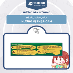 ACECOOK - Mì xào Táo Quân hương vị Thập cẩm, Mì Táo Quân xanh, Mì Táo quân thập cẩm, Mì khay Táo Quân thập cẩm - 85g/khay - 00030