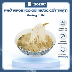 VIFON - Phở Vifon có gói xốt thịt hương vị Bò, Phở bò Vifon có gói nước cốt thịt, Phở ăn liền Vifon - 75g/gói - 00779
