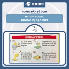 PALDO - Mì trộn Koreno hương vị Đặc biệt, Koreno Mì trộn đặc biệt Koreno, Mì Koreno Hàn Quốc ăn liền - 74g/gói - 00161