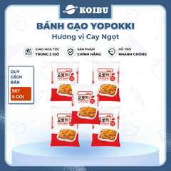 YOUNG POONG- Tokbokki Hàn Quốc Yopokki hương vị Cay ngọt, Tokbokki  Yopoki, Bánh gạo Yopokki Hàn Quốc 280g/gói - 00874