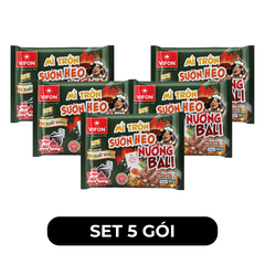 [GÓI LẺ] - VIFON - Mì trộn Vifon xuất khẩu Sườn nướng Bali, Mì trộn Sườn nướng Baly Vifon xuất khẩu cao cấp - 180g/gói - 00462
