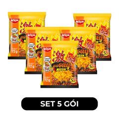 NISSIN - NISSIN - Mì xào cay Nissin Gà cay phô mai, Mì xào cay Gà cay phô mai, Mì xào Nissin Gà cay phô mai - 72g/gói - 00369