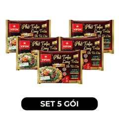 VIFON - Phở trộn Long Triều hương vị Bò Tái Lăn - Phở trộn bò tái lăn, Phở Long Triều - 90g/gói - 00506