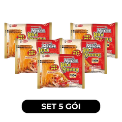 ACECOOK - Miến trộn Phú Hương Hải sản cay sợi dẹt, miến trộn Hải sản cay Phú Hương sợi dẹt Acecook - 66g/gói - 00179