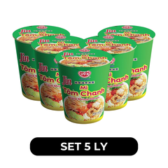 OTTOGI - Mì ly Jin hương vị tôm chanh, Mì tôm chanh Jin ly, Mì ly Jin tôm chanh, Mì ly ăn liền Ottogi - 65g/ly - 00194