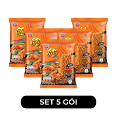AJINOMOTO - Mì xào khô Yum Yum Hải sản Pad Char, Mì xào Hải sản Pad Char YumYum, Mì Ei Ei, Mì Thái Lan - 75g/gói - 00559