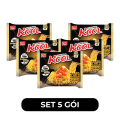 AFOTECH - Mì trộn Cung Đình Kool hương vị Tôm trứng muối kiểu Singapore, Mì trộn trứng muối Cung Đình - 90g/gói - 00676