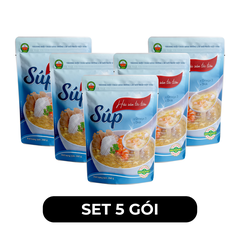 CÂY THỊ - Súp Cây Thị hương vị Hải sản tóc tiên, Súp hải sản tóc tiên Cây Thị súp dinh dưỡng Cây Thị - 260g/gói -  00791