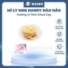 ACECOOK - Mì ly Mini Handy Hảo Hảo hương vị Tôm chua cay, Mì ly Tôm chua cay Hảo Hảo Mini Handy - 47g/ly - 00021