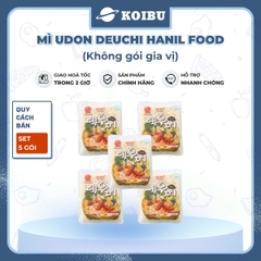 HANIL FOOD - Mì Udon Deuchi Hanil Food (không gói gia vị), Mì Udon không gia vị, Udon Hàn Quốc - 200g/gói - 00828