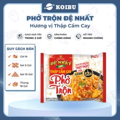 ACECOOK - Phở trộn Đệ Nhất Hương vị Thập Cẩm Cay - Phở thập cẩm cay trộn Đệ Nhất - Đệ Nhất Phở trộn/ Phở Đệ Nhất/ Phở ăn liền Đệ Nhất - 82g/gói - 00059