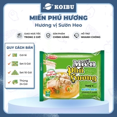 ACECOOK - Miến Phú Hương hương vị Sườn Heo Miến Phú Hương Sườn Heo, Miến Sườn Heo Phú Hương - Miến ăn liền Phú Hương, Miến ăn liền Acecook - 55g/gói - 00064