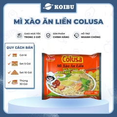 COLUSA - Mì xào ăn liền Colusa, Mì xào Colusa, Mì xào ăn liền Miliket, Mì xào cao cấp Colusa - 85g/gói - 00619