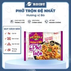 ACECOOK - Phở trộn Đệ Nhất Hương vị Bò - Phở bò trộn Đệ Nhất - Đệ Nhất Phở trộn/ Phở Đệ Nhất/ Phở ăn liền Đệ Nhất - 84g/gói - 00058