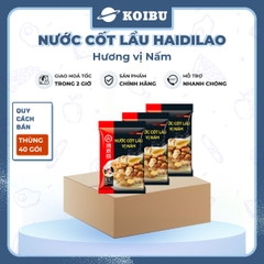 HAIDILAO - Nước cốt lẩu Haidilao vị nấm, nước cốt lẩu nấm Haidilao, Haidilao cốt lẩu chay nấm - 150g/gói - 00886