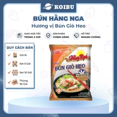 ACECOOK - Bún giò heo Hằng Nga, Hằng Nga Bún giò heo, Bún Hằng Nga hương vị Bún giò heo, Bún Acecook - 75g/gói - 00050