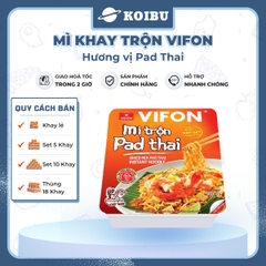 VIFON - Mì khay trộn Vifon hương vị Pad Thái, Vifon Mì trộn Pad Thái Vifon, Mì khay Vifon ăn liền - 90g/khay - 00482