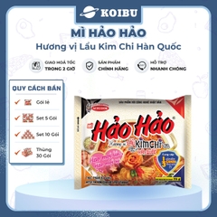 ACECOOK - Hảo Hảo hương vị lẩu kim chi Hàn Quốc - Mì ăn liền Hảo Hảo lẩu kim chi Hàn Quốc (Hảo Hảo kim chi) - 75g/gói - 00008