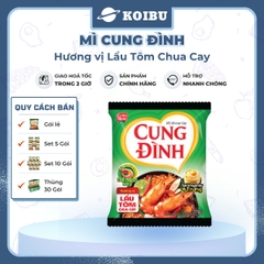 AFOTECH - Mì Cung Đình Lẩu tôm chua cay, Mì Tôm chua cay Cung Đình, Mì khoai tây Cung Đình gói - 85g/gói - 00298
