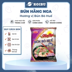 ACECOOK - Bún bò Huế Hằng Nga, Hằng Nga Bún bò Huế, Bún Hằng Nga hương vị Bún bò Huế, Bún bò Acecook - 73g/gói - 00049