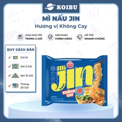OTOKI - Mì nấu Jin hương vị Không cay, Mì nấu Jin không cay, Mì Jin nấu không cay, Mì Jin Ottogi - 120/gói - 00525