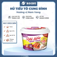 AFOTECH - Hủ tiếu tô Cung Đình hương vị Hủ tiếu Nam vang Cung Đình ăn liền, Hủ tíu nam vang Cung Đình - 83g/tô - 00319