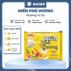 ACECOOK - Miến Phú Hương hương vị Thịt Gà Miến Phú Hương vị Gà, Miến Thịt Gà Phú Hương - Miến ăn liền Phú Hương, Miến ăn liền Acecook - 53g/gói - 00066