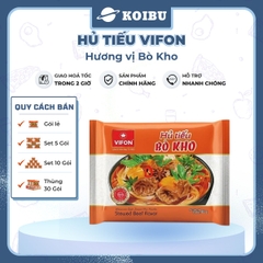 VIFON - Hủ tiếu Vifon hủ tiếu Bò kho, Hủ tíu Bò kho Vifon, Hủ tiếu Bò kho Vifon, Hủ tíu ăn liền Vifon - 65g/gói - 00164