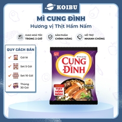 AFOTECH - Mì Cung Đình Thịt hầm nấm, Mì Thịt hầm nấm Cung Đình, Mì khoai tây Cung Đình ăn liền - 79g/gói - 00299