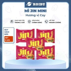 OTOKI - Mì Jin Mini hương vị cay, Mì Jin cay Mini, Mì Mini Jin Otoki cay, Mì Jin Ottogi Hàn Quốc - 80g/gói - 00403