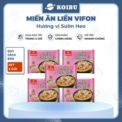 VIFON - Miến ăn liền Vifon vị Sườn heo, Miến ăn liền Vifon, Miến Vifon gói ăn liền - 58g/gói - 00182