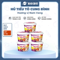 AFOTECH - Hủ tiếu tô Cung Đình hương vị Hủ tiếu Nam vang Cung Đình ăn liền, Hủ tíu nam vang Cung Đình - 83g/tô - 00319