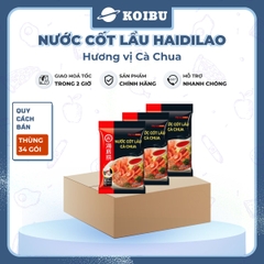 HAIDILAO – Nước cốt lẩu Haidilao hương vị cà chua, Haidilao nước cốt lẩu cà chua Haidilao - 200g/gói - 00883